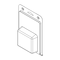 Visipak Thermoform-CLAMSHELL-#284-7.000-5.000-2.844-3.125-1.000-0.015-CLEAR, 400PK 284TF - alternate 1